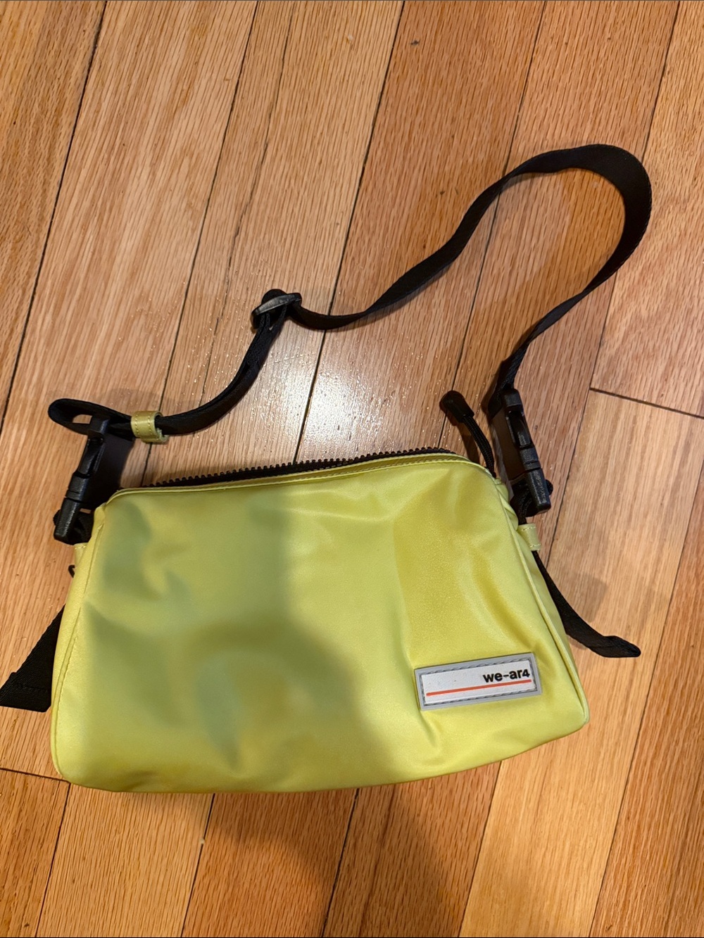 Lime Crossbody Bag - Women's Compact Shoulder Bag